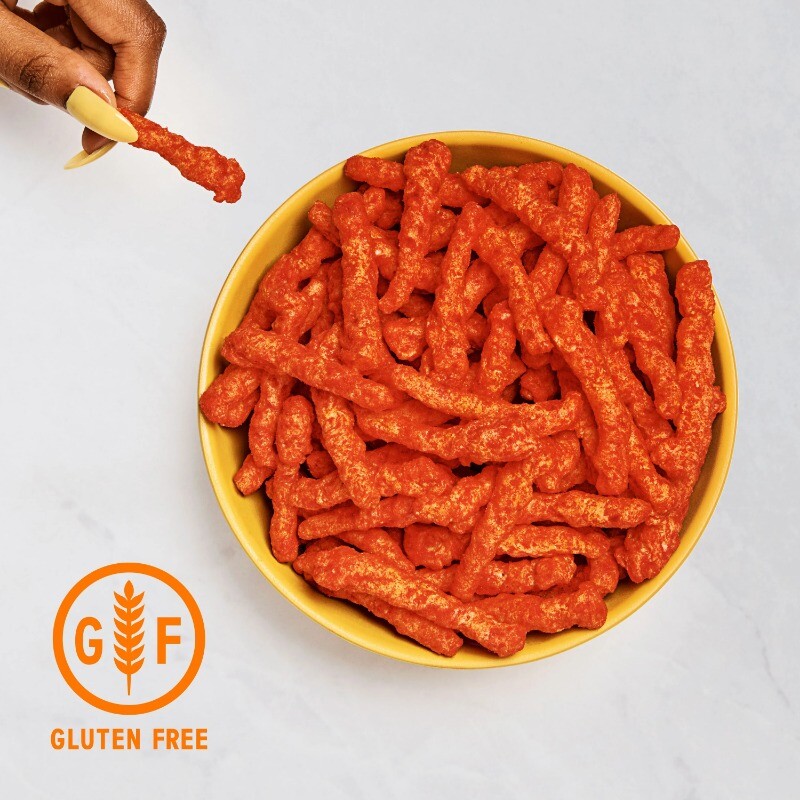 New Cheetos Baked Crunchy Flamin' Hot Flavored Puffed Snack Chips, 1 oz Bags gallery