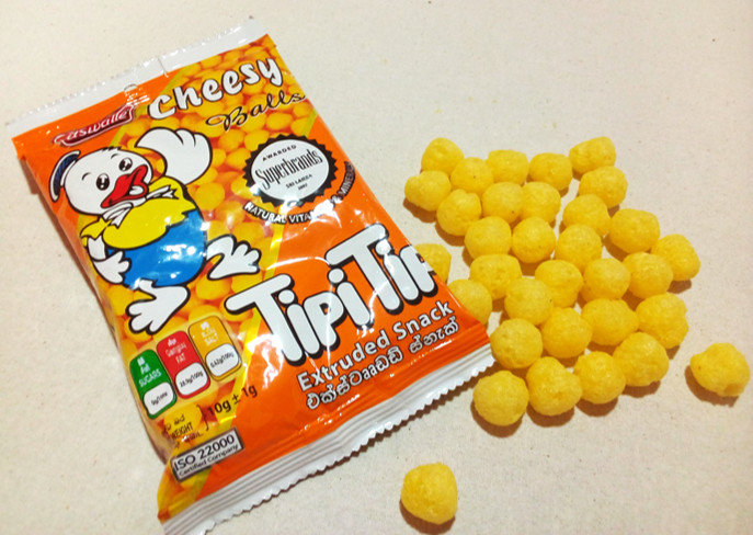 Cheesy Ball Tipi Tip 10g Real Taste Snack Premium quality Extrude Ceylon Product