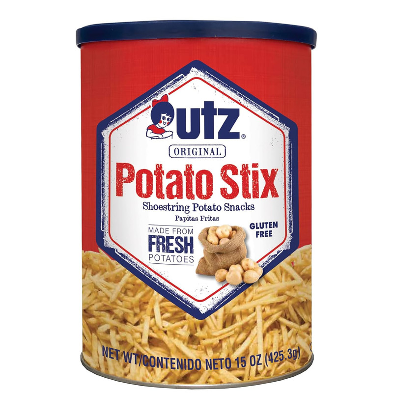 Utz Potato Stix, Original – 15 Oz. Canister – Shoestring Potato Sticks Made from gallery
