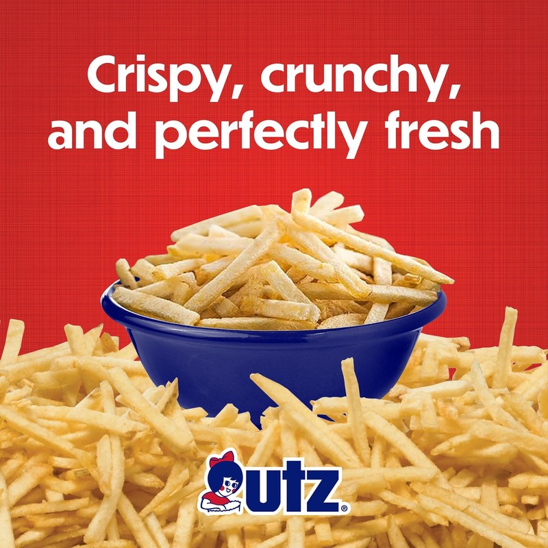 Utz Potato Stix, Original – 15 Oz. Canister – Shoestring 15 Ounce (Pack of 1) gallery