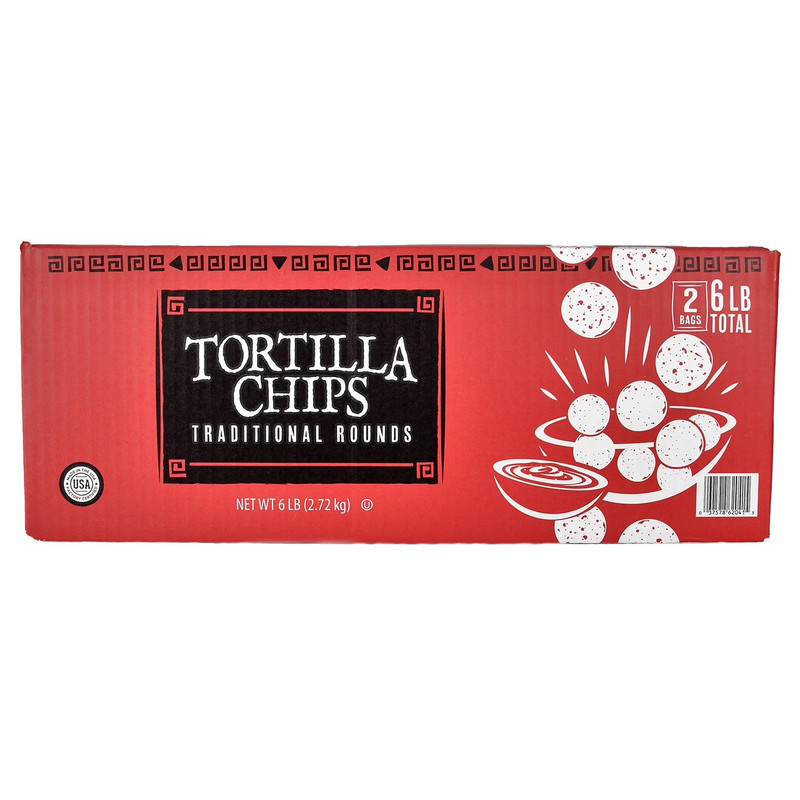 Shearer’s Foods Round Tortilla Chips, 2 pk., 48 oz.