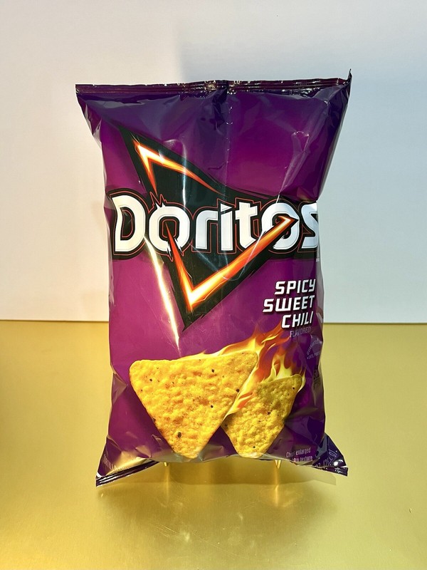 〽️ New Limited Edition Doritos SPICY SWEET CHILI Hot Potato Tortilla Chips 9oz