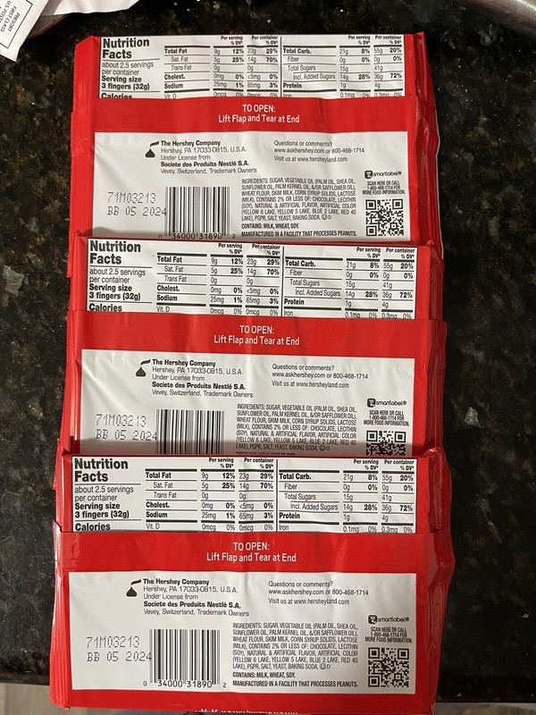 3 - Hershey Limited Edition King Size KITKAT Churro Flavored Creme 3 OZ Bars gallery