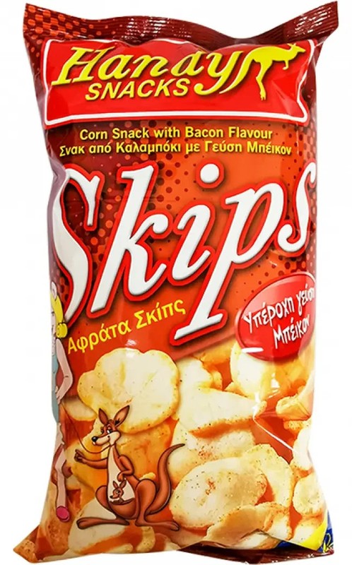 Handy’s Corn Snack with Bacon Flavor – 130g – Cyprus snack