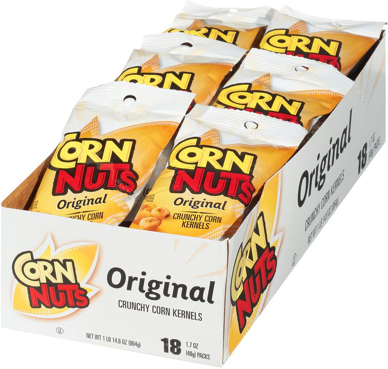 CORN NUTS Original Flavored Corn Kernels, Crunchy Corn Snacks, Snack Box, Variet gallery
