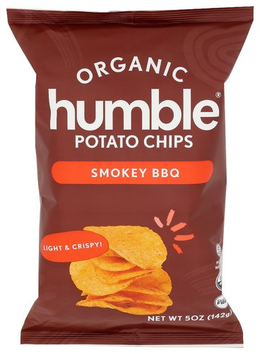 Humble Snacks Smokey Barbecue Chips 5 oz (Pack of 12)