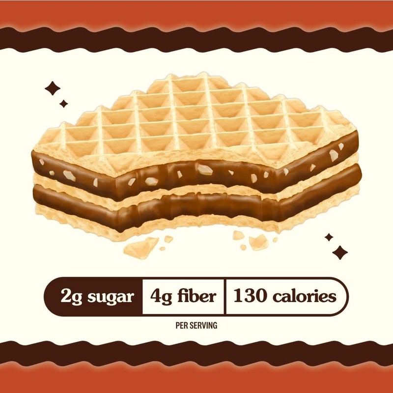 Keto Chocolate Hazelnut Wafer Cookies, Low Carb & Sugar gallery