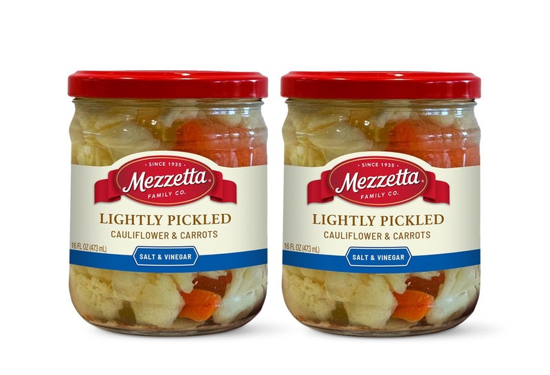 Mezzetta Lightly Pickled Cauliflower & Carrots Salt & Vinegar
