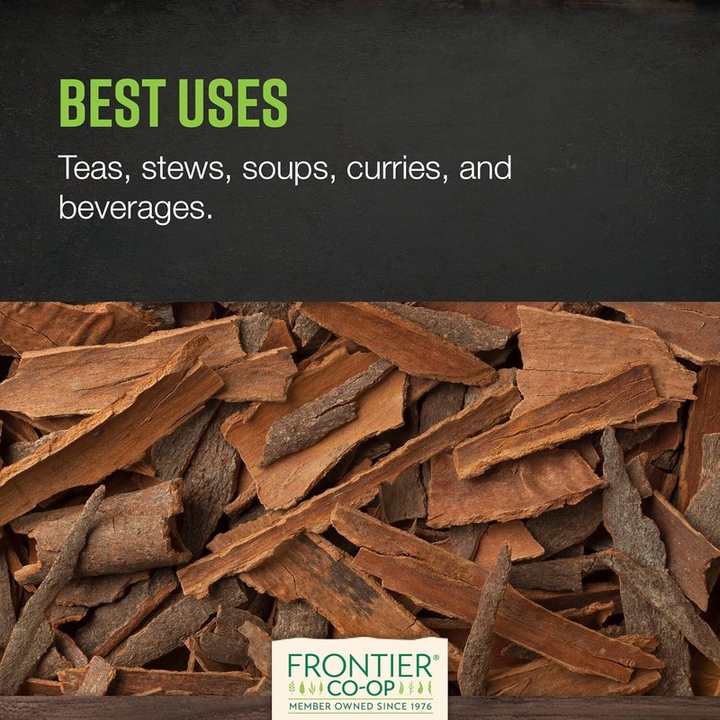 Organic Cinnamon Chips 1lb - Aromatic Indonesian Spice for Culinary Delights gallery