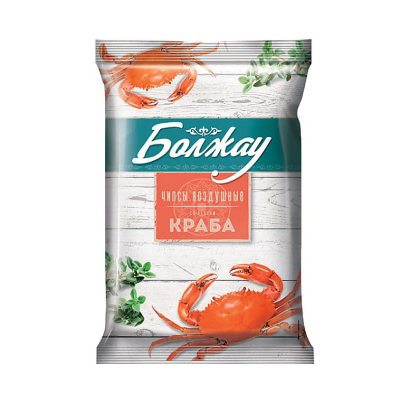 5 Packs Bolzhau Crab Chips 45 g Each – Seafood Flavor Snack 225 g gallery
