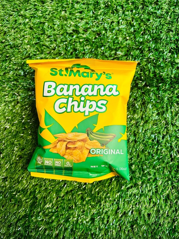 St. Mary’s Banana Chips (Pack of 12)