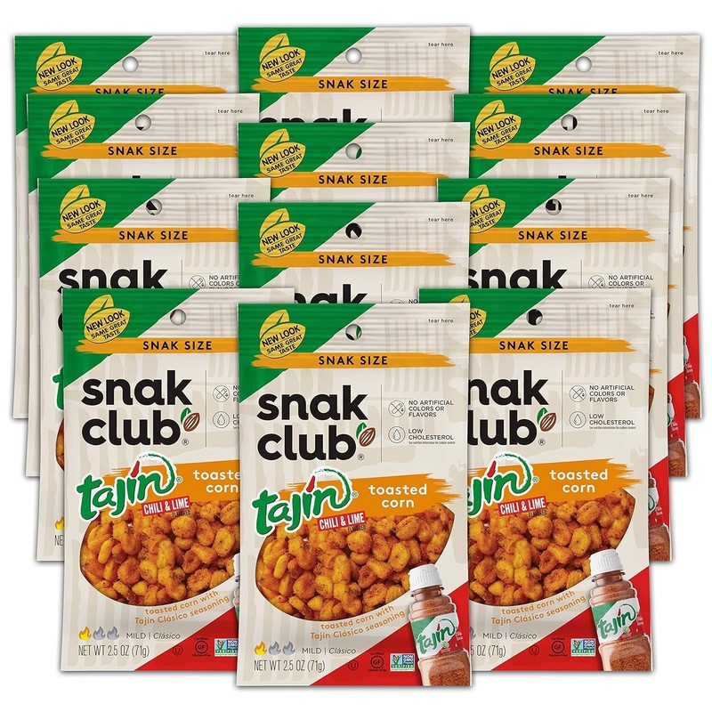 Crunchy Toasted Corn with Tajin Classico - Healthy Snack, 2.5oz Individual Bags gallery