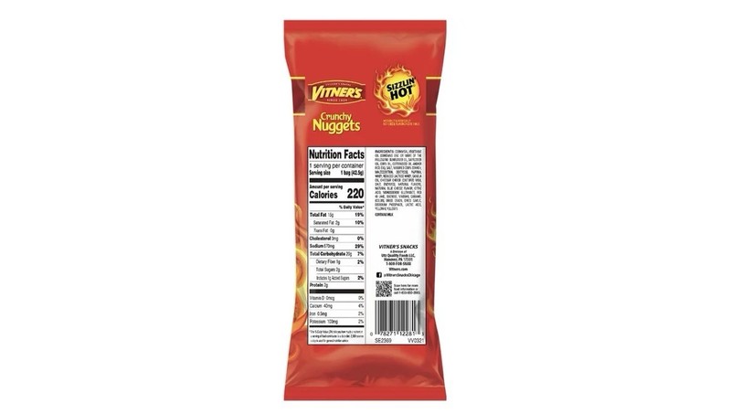 Vitner’s Sizzlin' Hot Crunchy Nuggets Chips 24 Pack – 1.5 oz Bags, Snack Pantry gallery