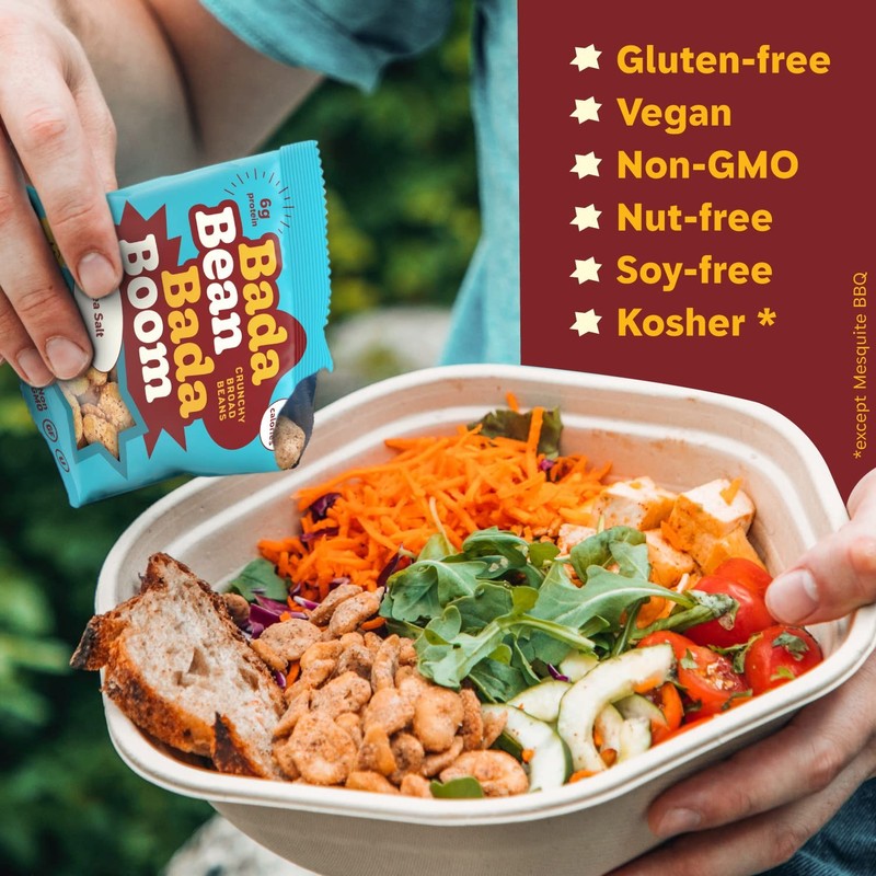 Bada Bean Bada Boom Plant-Based Protein, Gluten Free, Vegan, Crunchy Roasted gallery