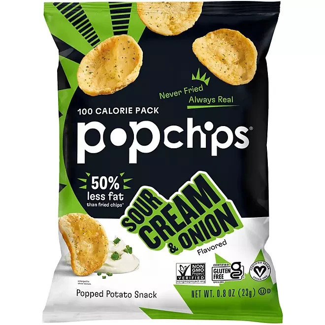 30 PACK Popchips Variety Box (0.8 oz Bags) FRESH&FAST SHIPPING! gallery