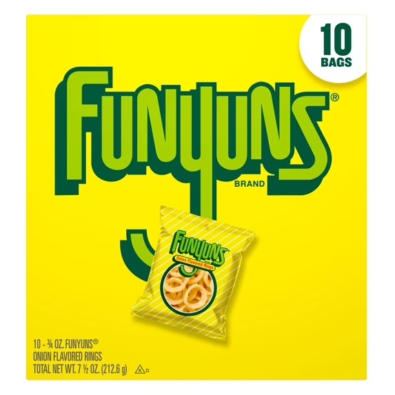 Funyuns Onion Ring Flavored Snack Chips, 10 Count Multipack gallery