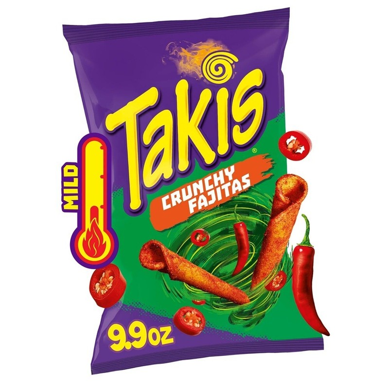 Takis Rolled Tortilla Chips CRUNCHY FAJITAS 9.9 Oz Snacks (2 Bags) gallery