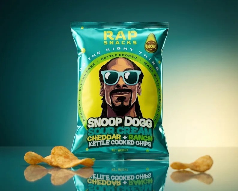 Snoop Dogg Rap Snacks Sour Cream Cheddar Ranch 1oz Sealed Bag – Hard To Find