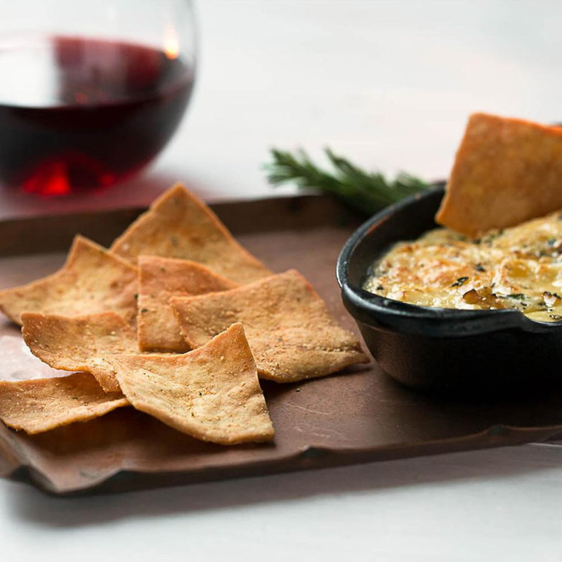 Parmesan Garlic Herb Pita Chips Crispy Baked Snack 7.33 Oz Bag gallery