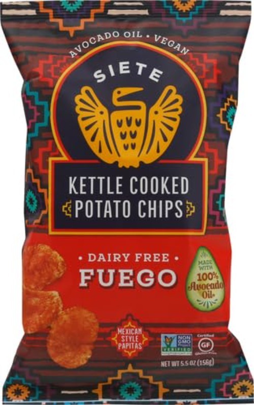 Family Foods Fuego Potato Chips - 5.5oz Bags, Pack of 3 for Optimal Sharing gallery