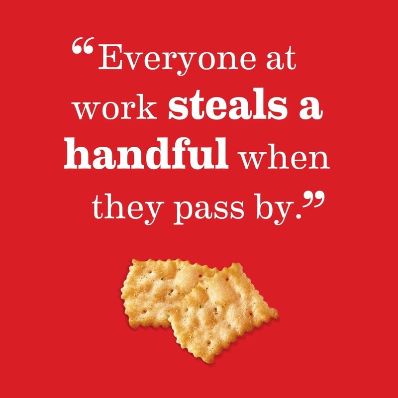 (3 pack) RITZ Toasted Chips Cheddar Crackers, Party Snacks, 8.1 oz gallery