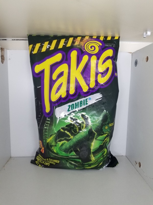 〽️New Limited Edition 2024 Takis ZOMBIE Habanero & Cucumber 9oz