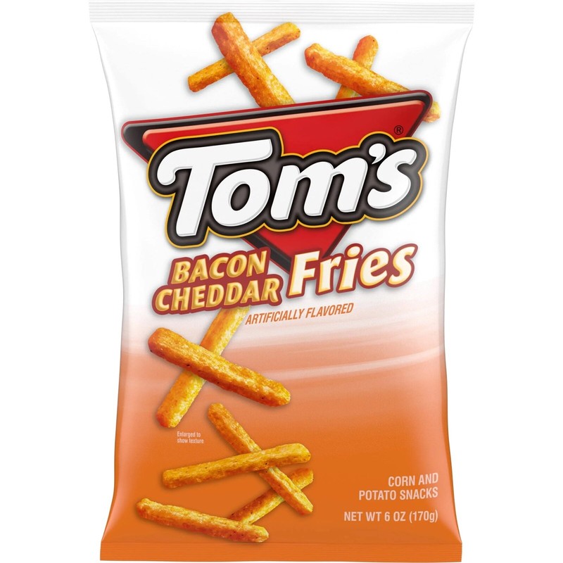 Toms Bacon Cheddar Fries 6 Oz Bag 3 Pack