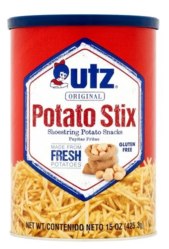 🟢 New UTZ Original Shoestring Fresh Gluten Free Snack Potato Stix 15oz