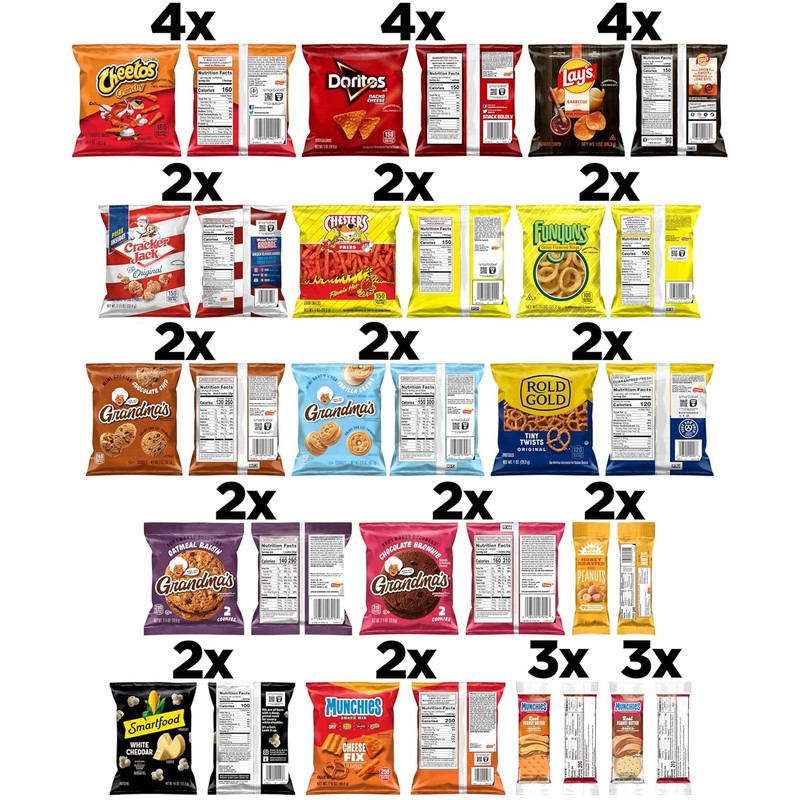 Frito-Lay Ultimate Snack Care Package, Variety Assortment of Chips, Cookies, Cra gallery