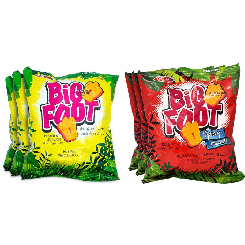14 Spicy & 14 Regular Foot Snack (Pack of 28) – Tariffs are paid by us