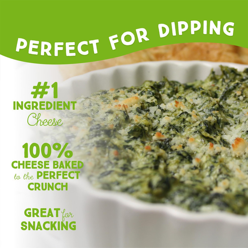 Whisps Cheese Crisps Parmesan | Protein Chips | 10.8 Ounce (Pack of 1) gallery