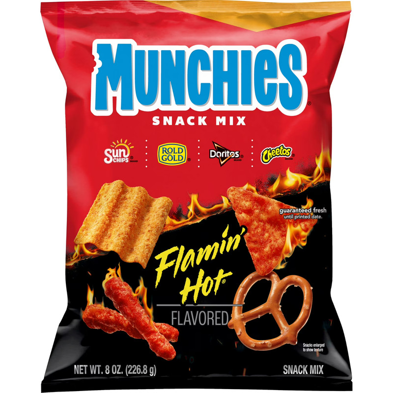 Munchies? Flamin' Hot Snack Mix 8 oz. Bag gallery