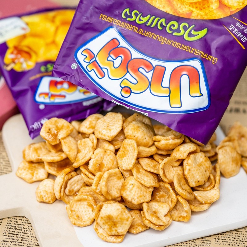 6X Party Potato Chips Sweet & Spicy Butter Caramel Flavor 48g Crispy Thai Snack. gallery