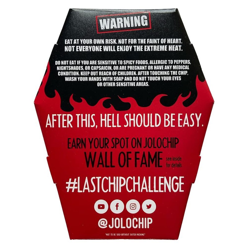 JOLOCHIP LAST CHIP CHALLENGE World Most Spicy Chips Get Ready For Challenge gallery