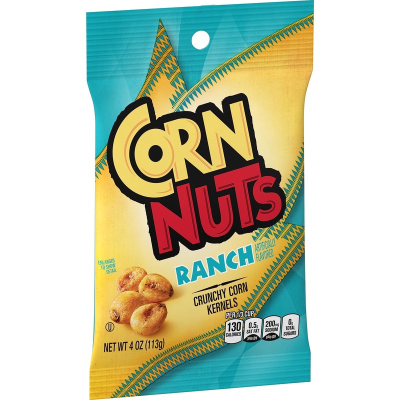 CORN NUTS Ranch Flavored Corn Kernels, Crunchy Corn Snacks, Snack Box, Variet…