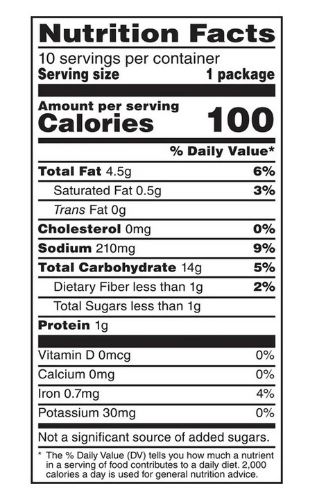 Funyuns Onion Ring Flavored Snack Chips, 10 Count Multipack gallery