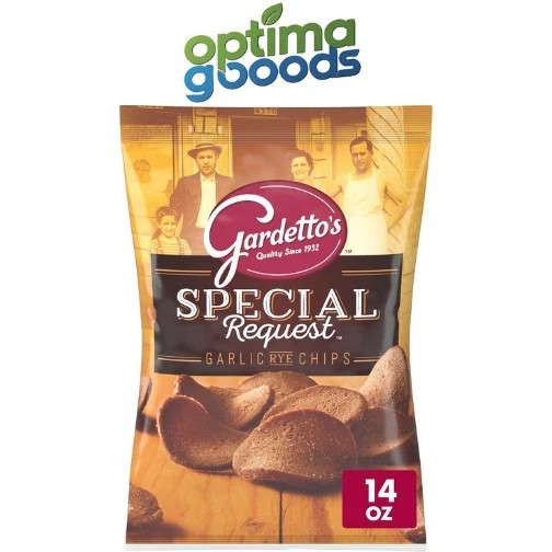 Gardetto’s Snack Mix, Special Request Garlic Rye Chips, 14 oz