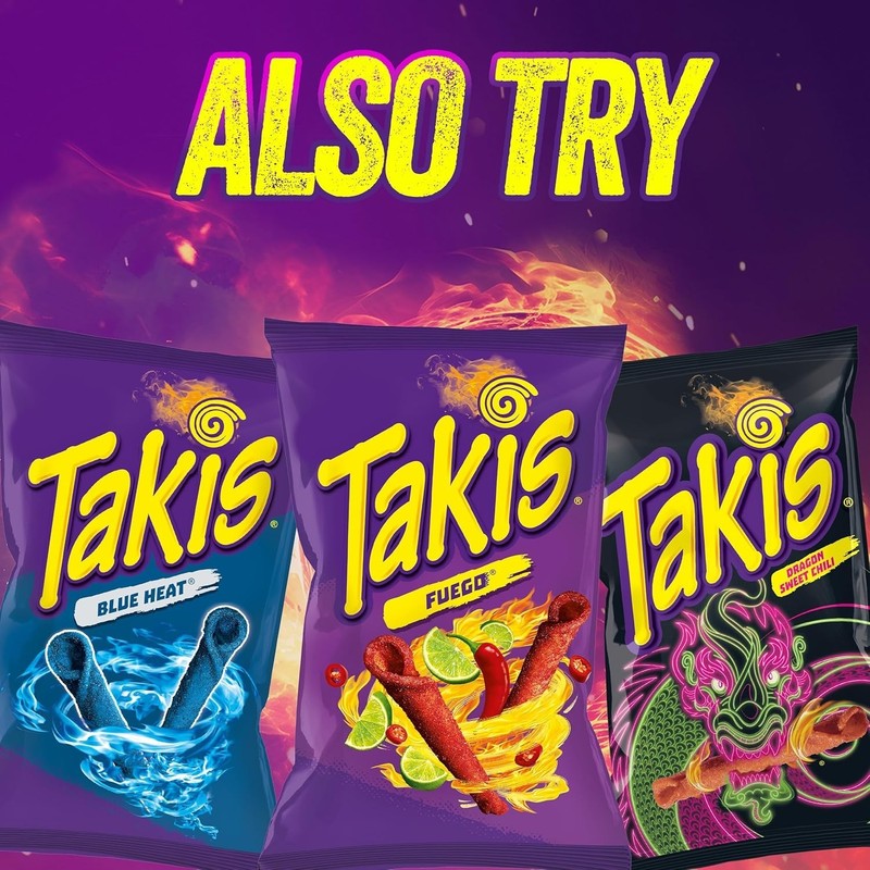 Takis 18 pc / 1 oz Variety Pack, Assorted Rolled Tortilla Chips gallery