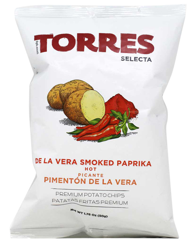 TORRES SMOKED PAPRIKA Flavor Premium Potato Chips Bag 150g 5.29oz gallery