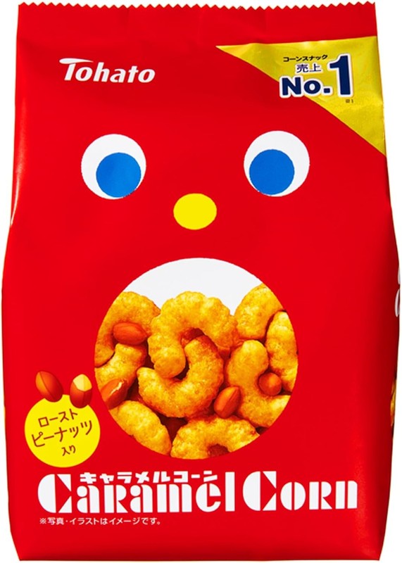 Tohato Caramel Corn 70g x 12 bags from Japan