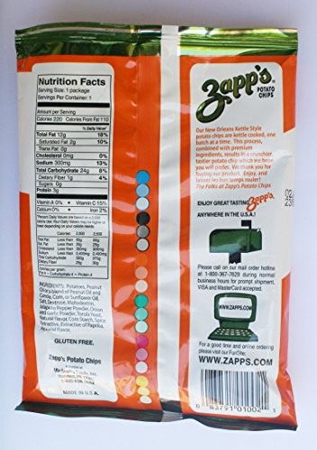 Zapp's Potato Chips 1.5 Ounce 30 Count (Jalapeno) gallery