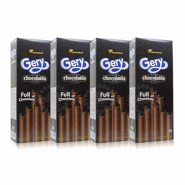 GERY DARK CHOCOLATOS WAFER ROLL [16g x 10sticks] gallery
