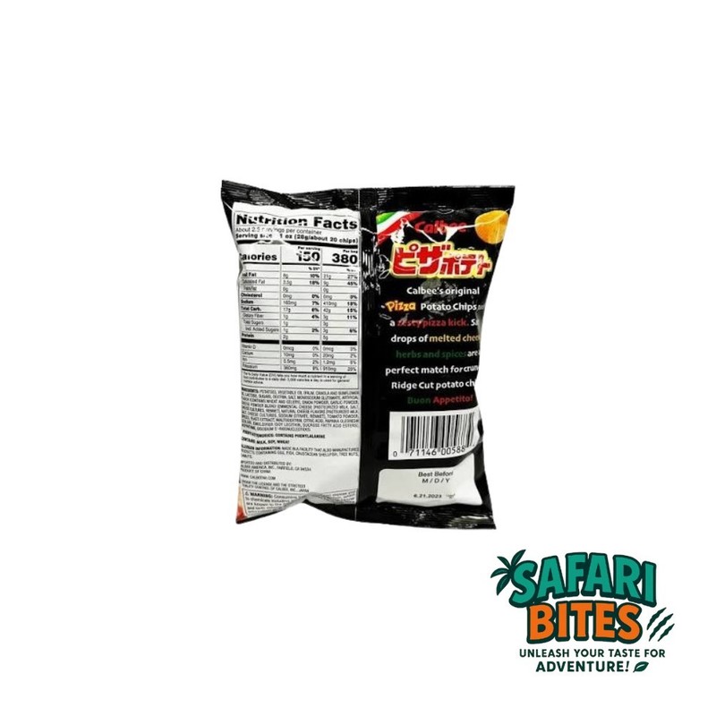 Calbee Pizza Potato chips snack 63g from Japan gallery