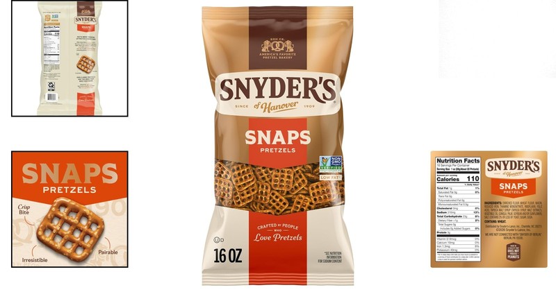Snyder's Snack Pretzels 16 Oz Bag - Low Fat, Non-GMO Crunchy Delights gallery
