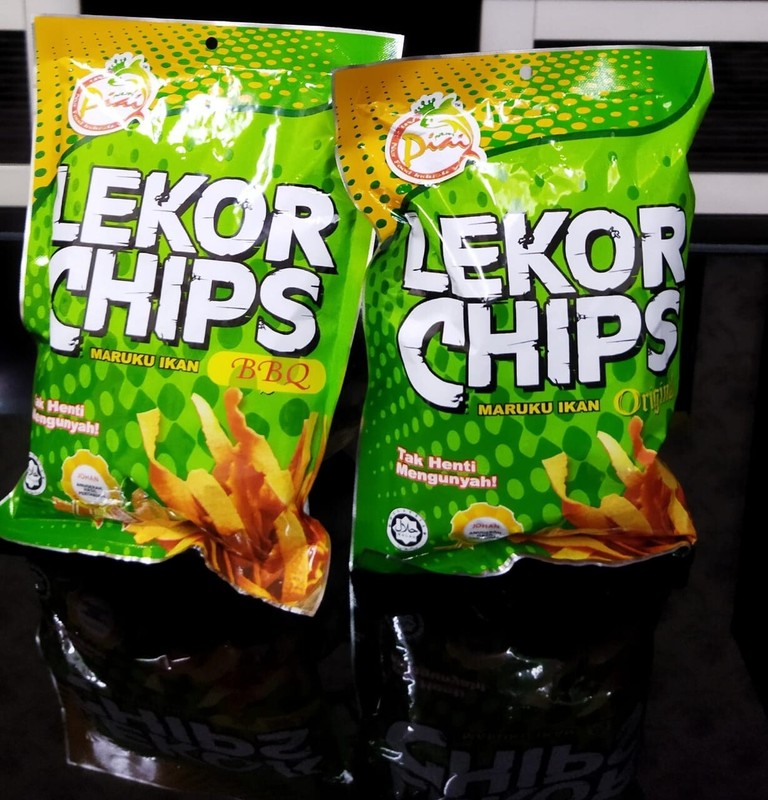3-Pack Crispy Fish Chips – Halal Malaysian Snack – BBQ & Original Flavours-120g gallery