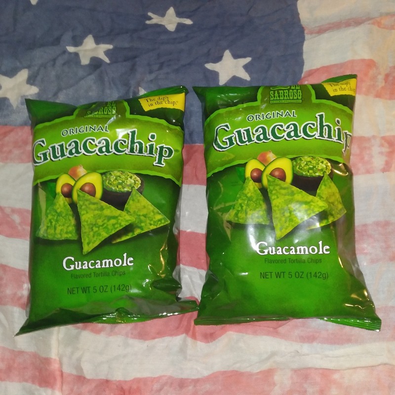 Guacachip Original Guacamole Flavored Chips, 5 Ounce Bags (2 Packs)