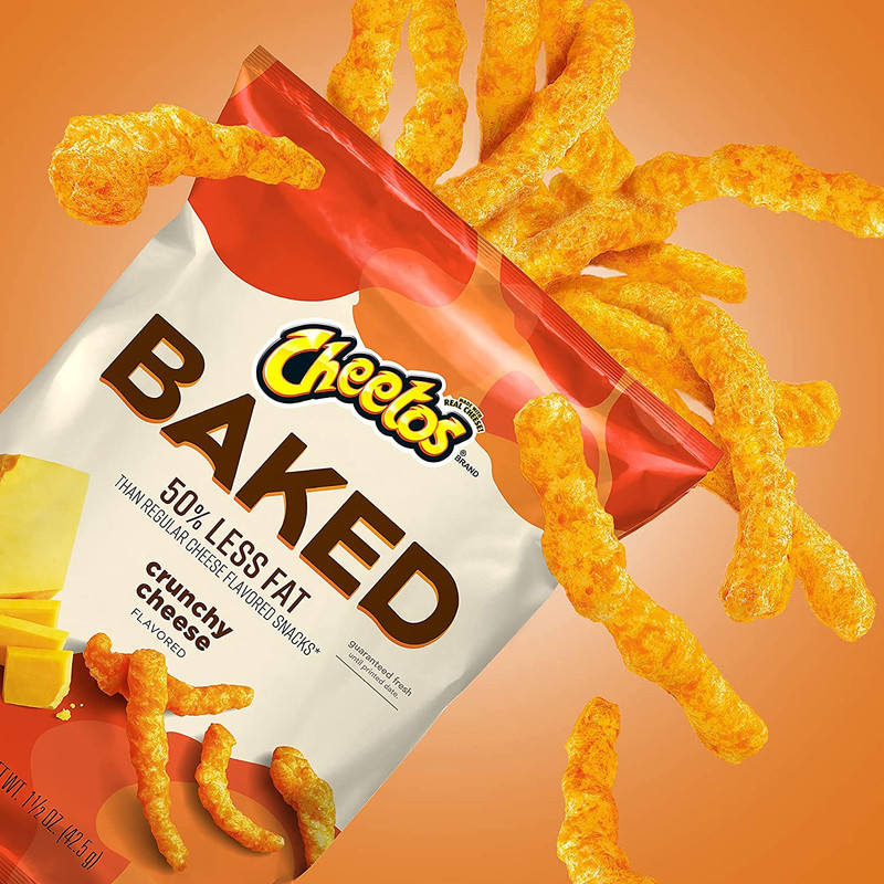 Frito-Lay Baked Cheetos Crunchy, 0.875 Ounce (Pack of 40) gallery