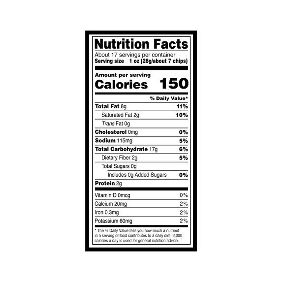 Pack 2 Cafe Style Tortilla Corn Chips, 16.5 oz Bags,Free Shipping in 2 Days... gallery