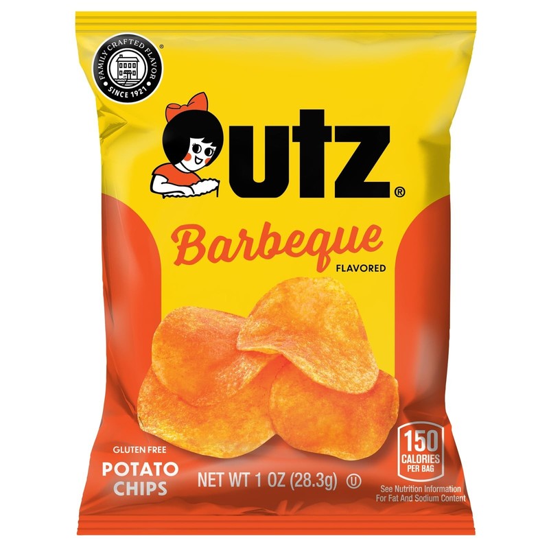 Crispy Barbeque Potato Chips - 60 Count, 1 oz Bags - Gluten Free, Crunchy Snacks gallery