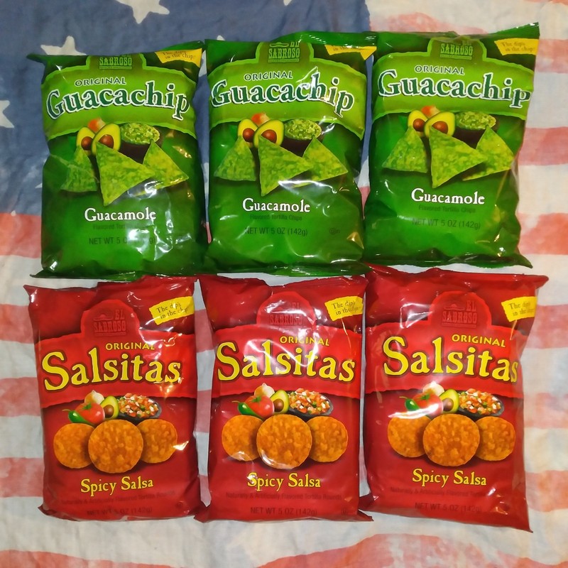 El Sabroso Guacachip / Salsitas ( 6 Pack) 5 Ounce Bags